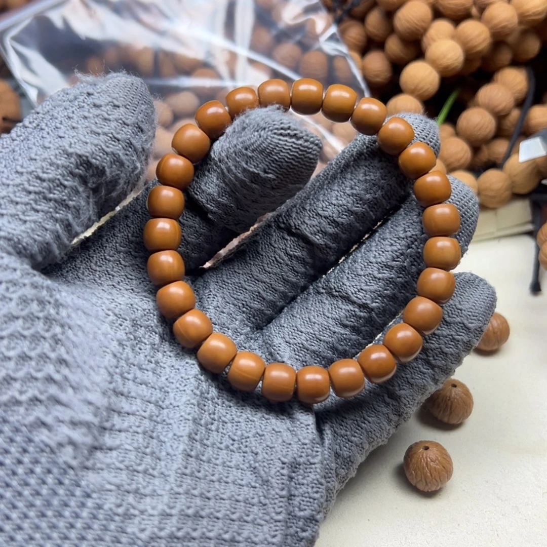 向***彦吊坠猴头核桃猴头直切手串