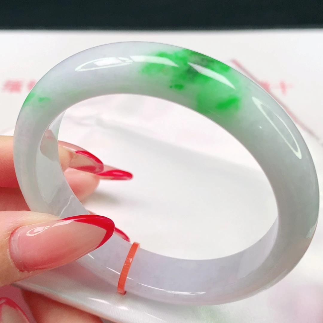 翡翠未镶嵌手镯天然翡翠1324