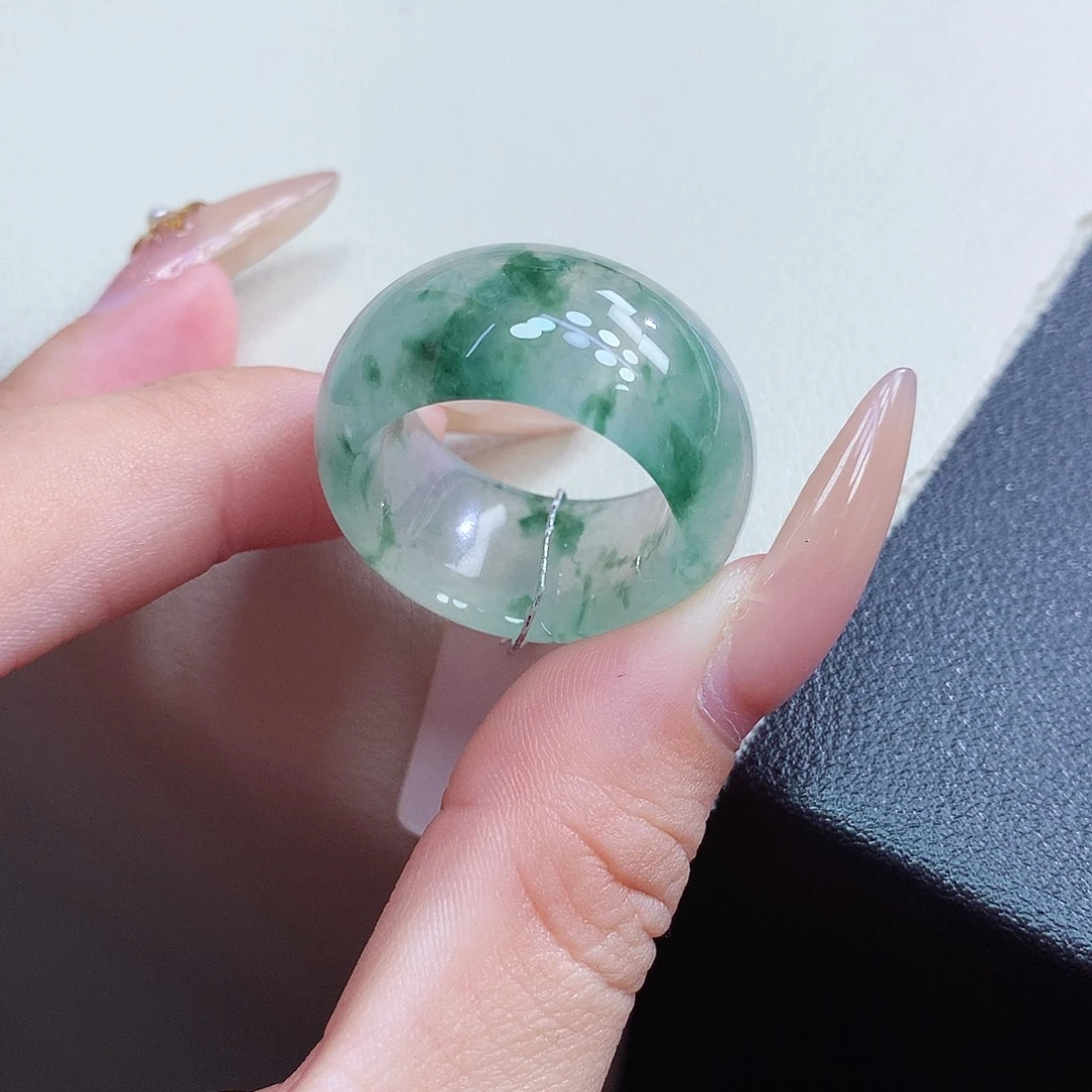 未镶嵌戒指翡翠20-21号