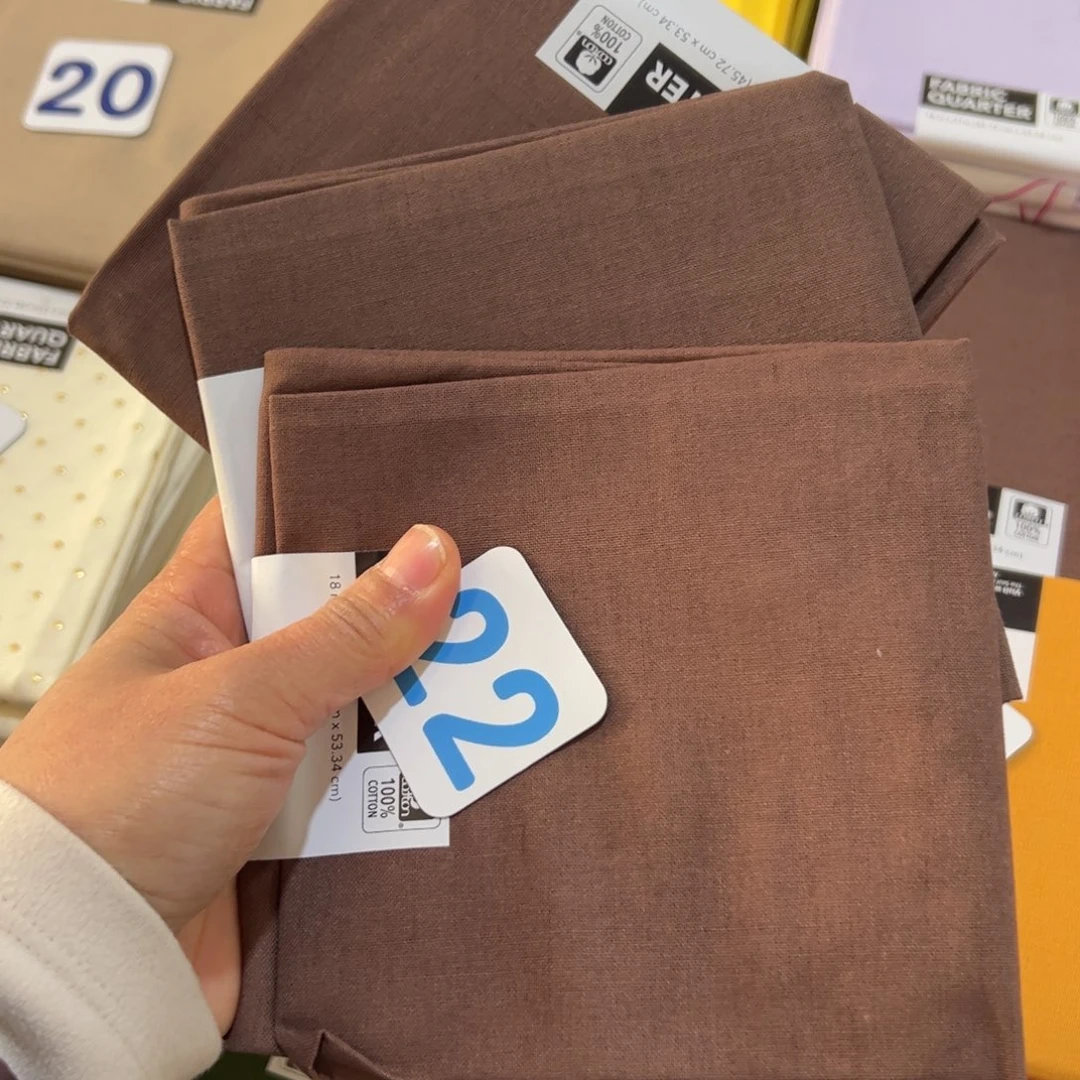 棉3片纯棉原单小布块45.50厘米一片