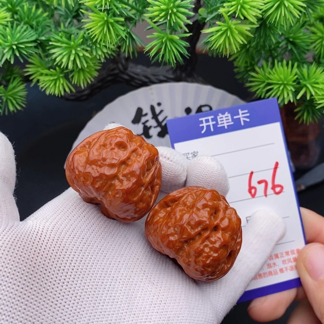 文玩核桃把件38蛤蟆头676