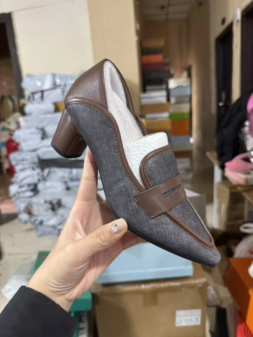 B-805 新款百搭舒适外穿尖头小单鞋302600