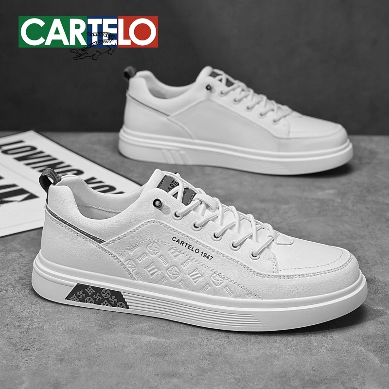 卡帝乐鳄鱼男鞋2025新款夏季运动休闲板鞋百搭一脚蹬免系带小白鞋