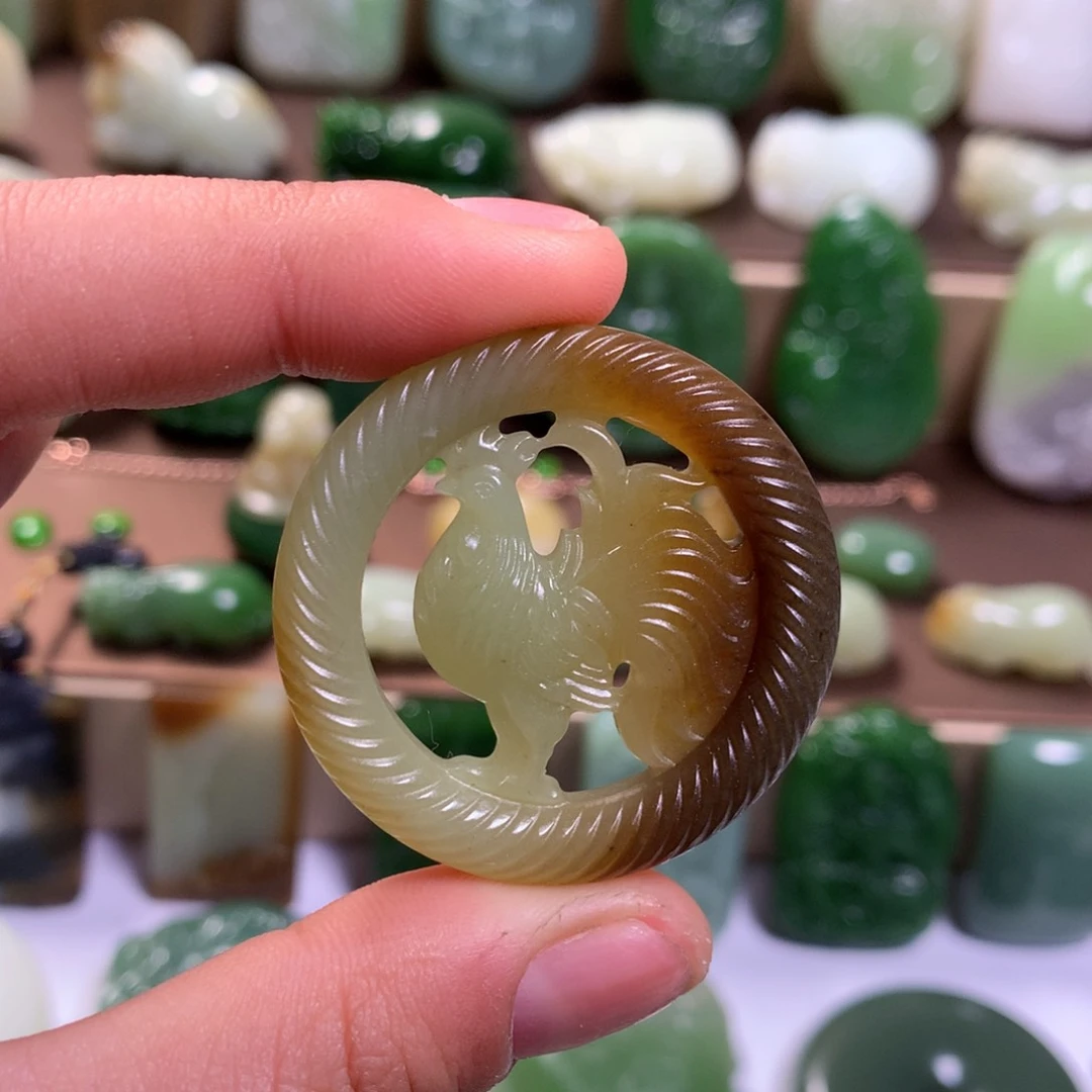 和田玉挂件未镶嵌