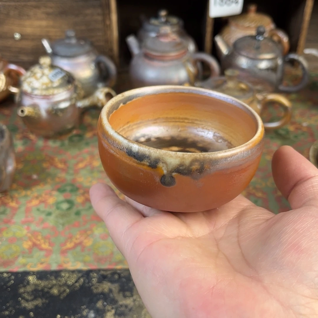 杯柴烧茶器主人杯子