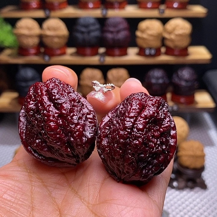 文玩核桃把件蝴蝶蟾31