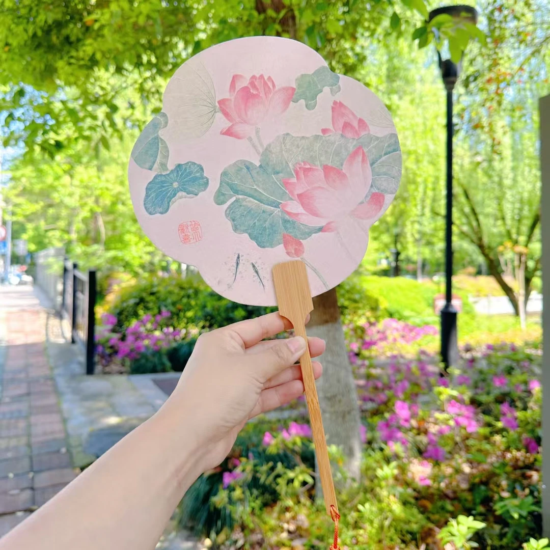【夏日福利品】夏日宣纸团扇 文创团扇 古风 汉服配饰 8032
