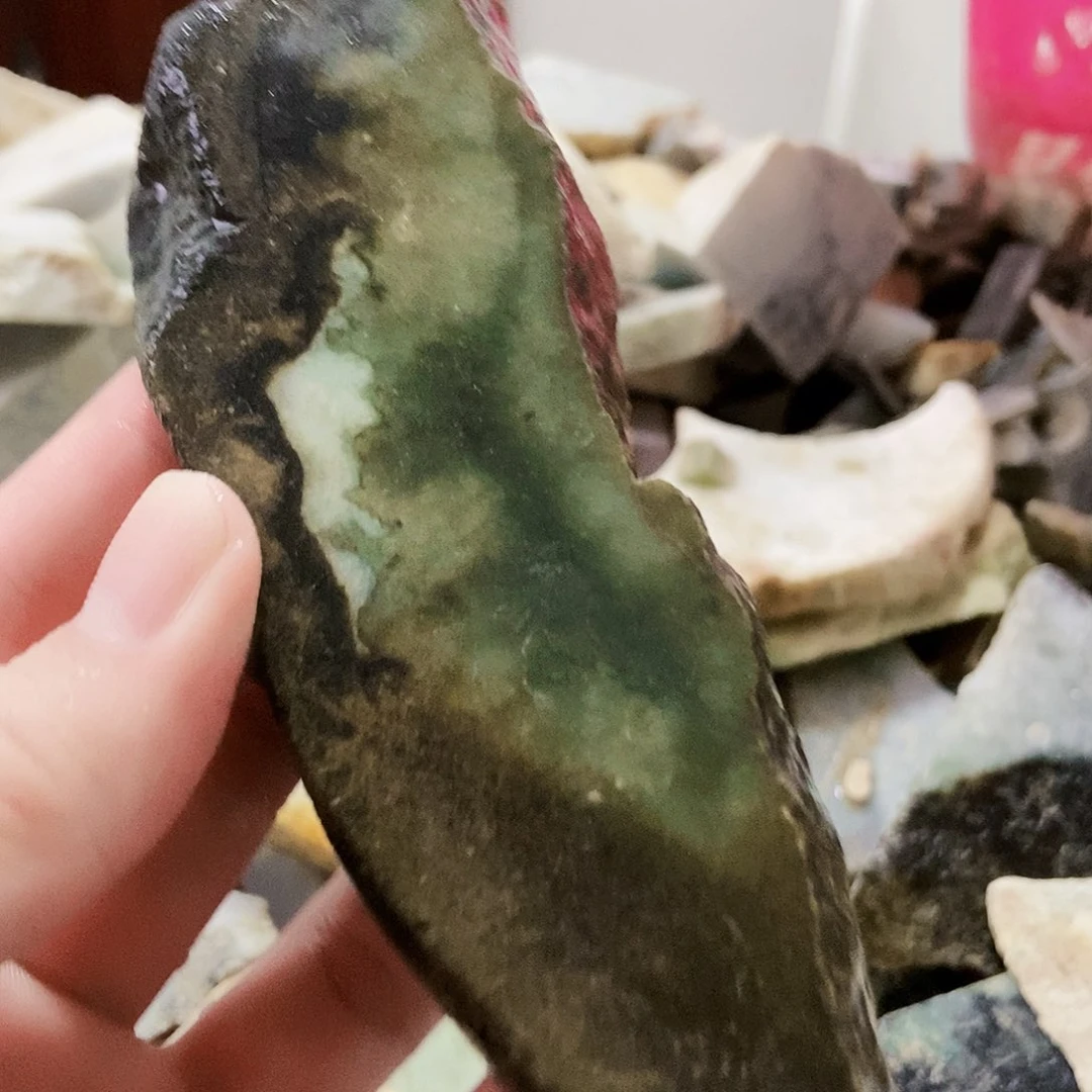 翡翠未镶嵌颈饰天然翡翠