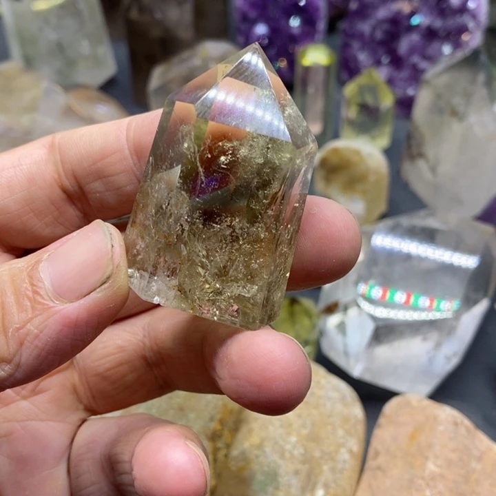 紫晶未镶嵌珠宝半成品