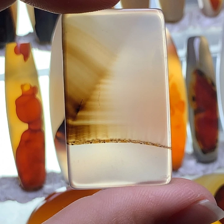 玛瑙/玉髓颈饰未镶嵌178