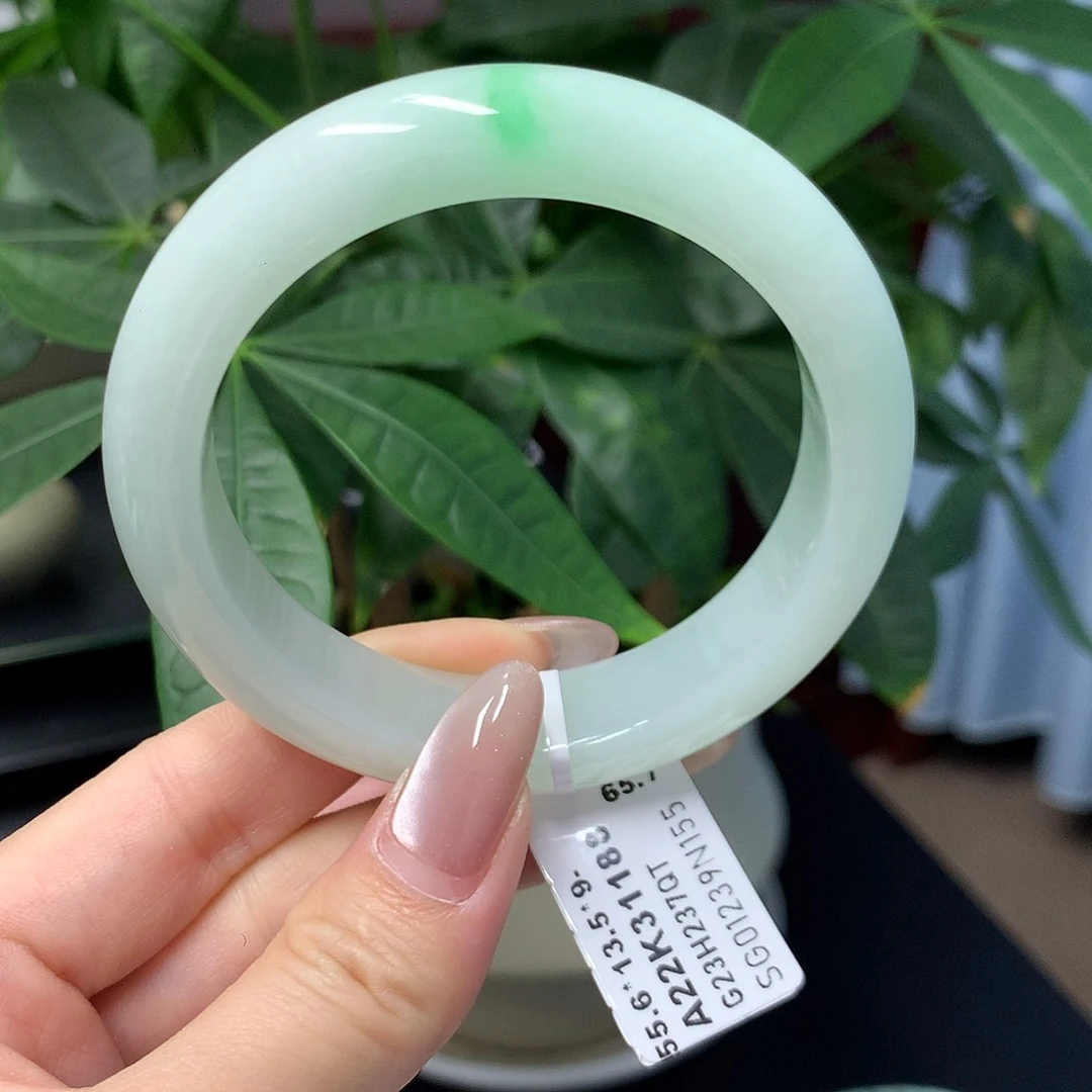 未镶嵌手镯翡翠天然缅甸翡翠