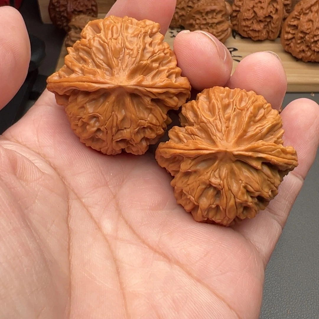 文玩核桃把件苹果39