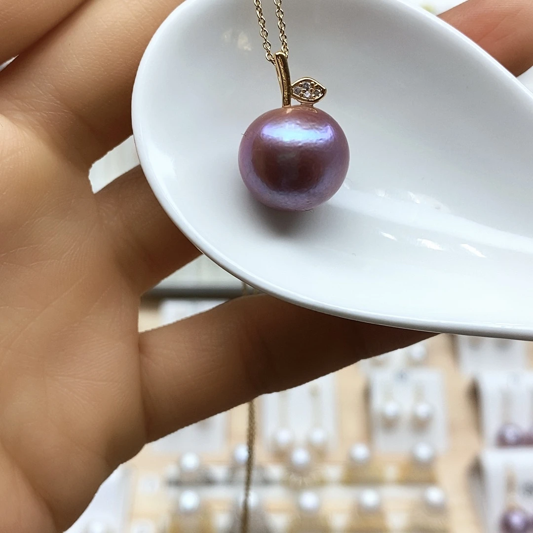 淡水珍珠颈饰合金