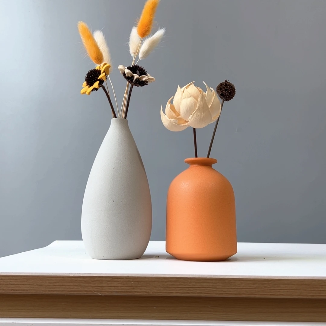 瓶花瓶带花高度20-30厘米左右