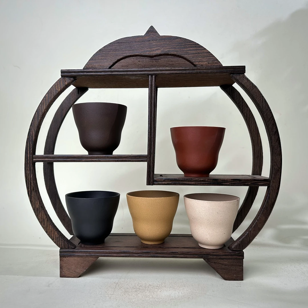 宜兴手工紫砂陶 茶杯GP0085-2