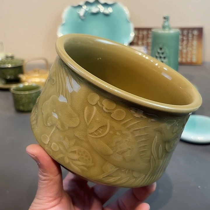 瓷片龙泉青瓷福利青瓷