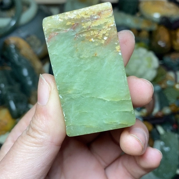 岫岩老玉（透闪石质玉）颈饰未镶嵌…****练