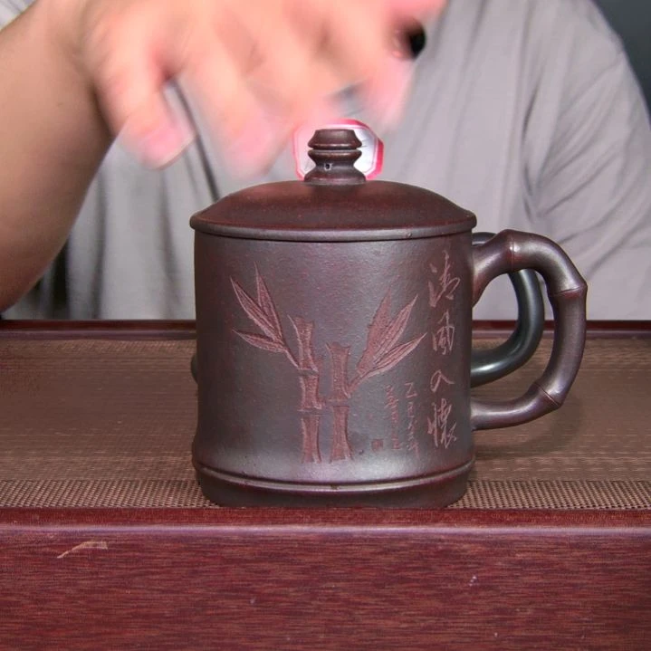 茶杯紫砂高货放漏