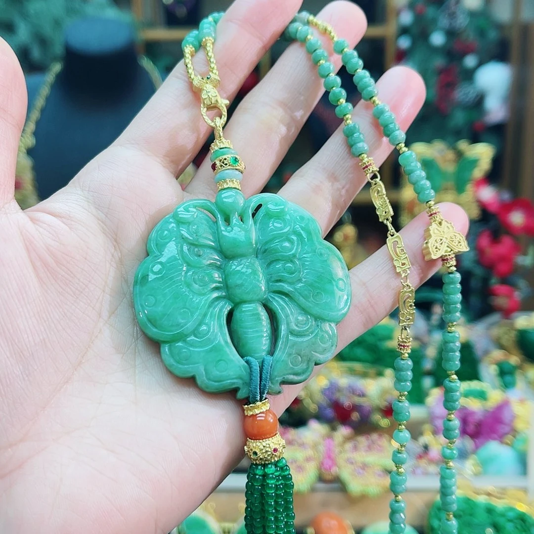 颈饰合金翡翠48小时鉴赏期1