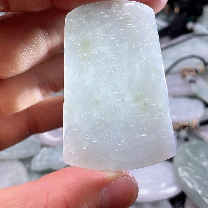 颈饰未镶嵌翡翠翡翠