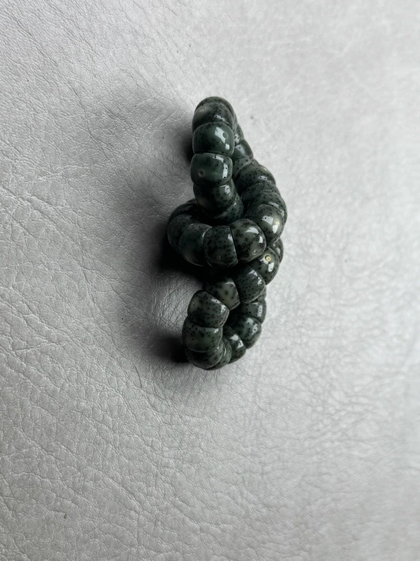 星月菩提石玉料卡10mm大肠单圈（33颗籽）