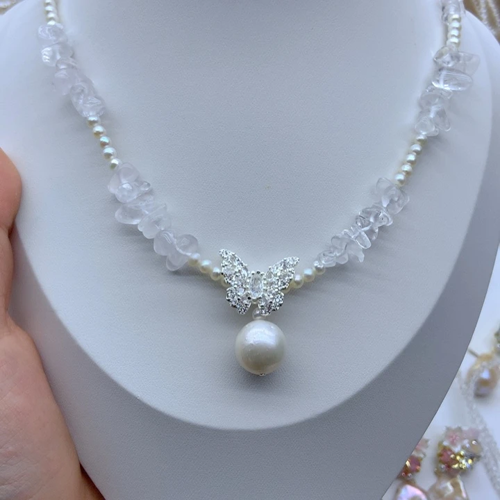 淡水珍珠未镶嵌颈饰