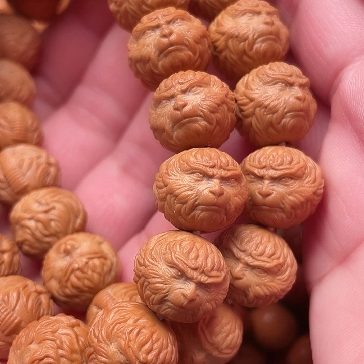 猴头核桃手串无****名黑神