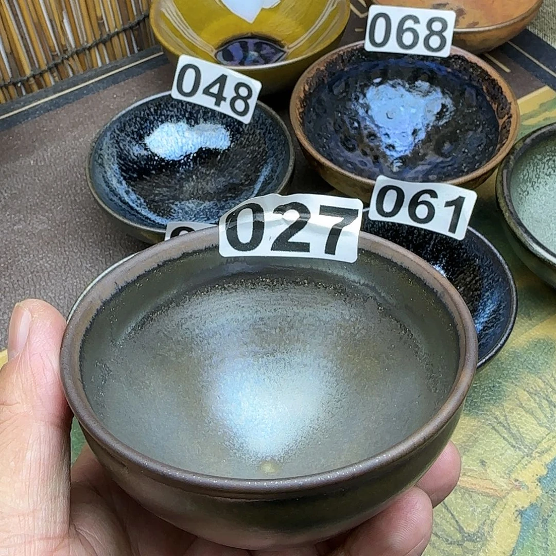 茶盏建阳建盏主人杯龙窑柴烧