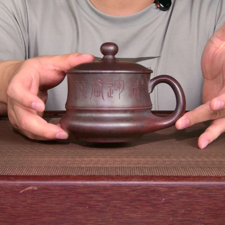 茶杯紫砂高货放漏