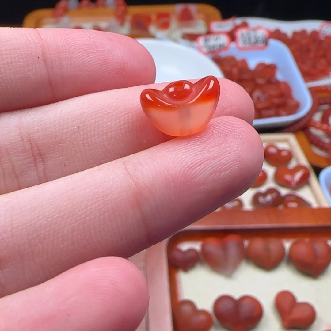 未镶嵌南红玛瑙挂件