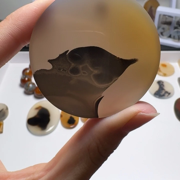 玛瑙/玉髓未镶嵌摆件