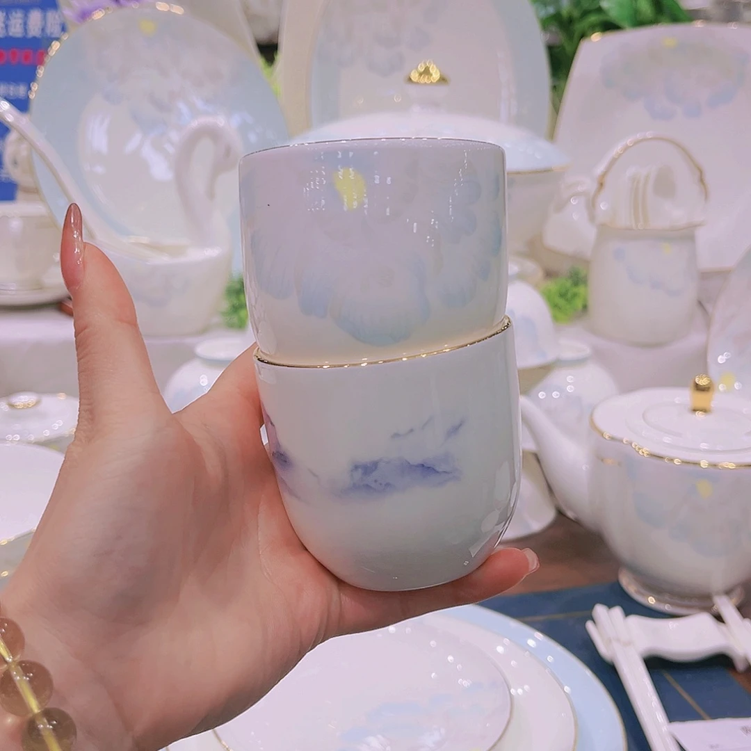 【闪购商品】骨瓷江中杯