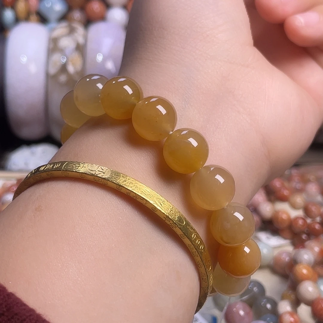 硅化玉未镶嵌手镯