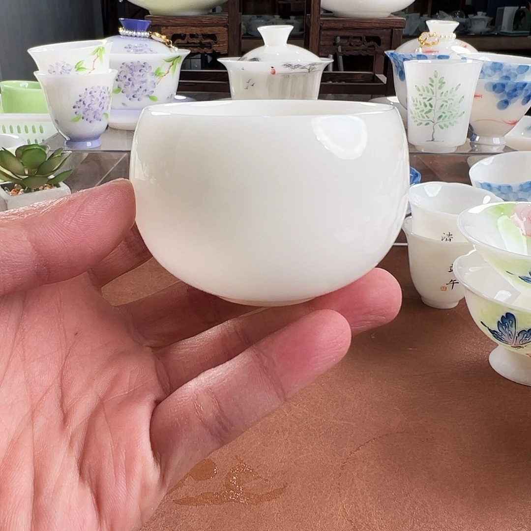 陶杯子璞玉陶瓷茶具分享给您