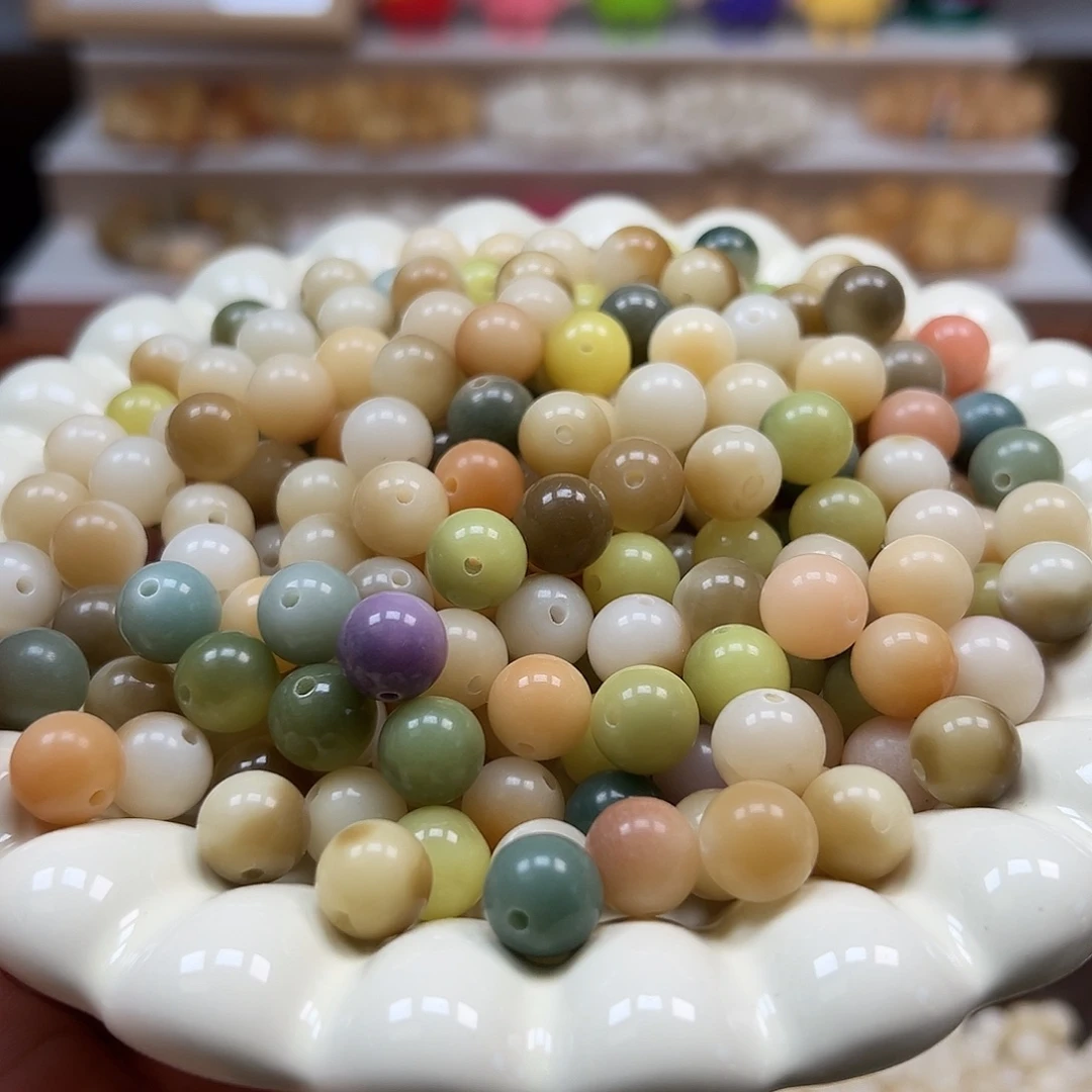 手串菩提根/象牙果卡10糖果圆1000颗