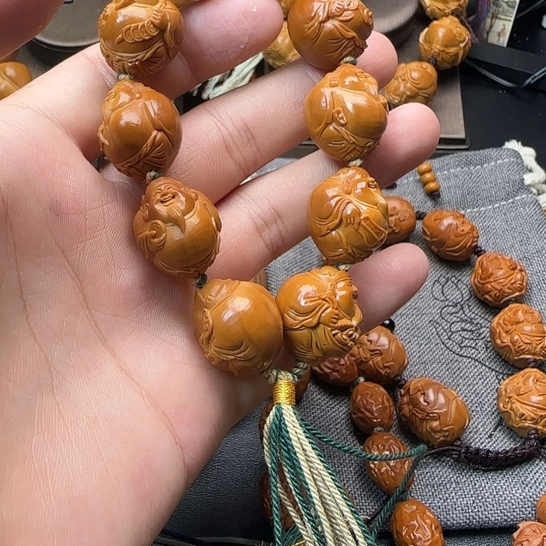 M***️橄榄核手串/手链财神