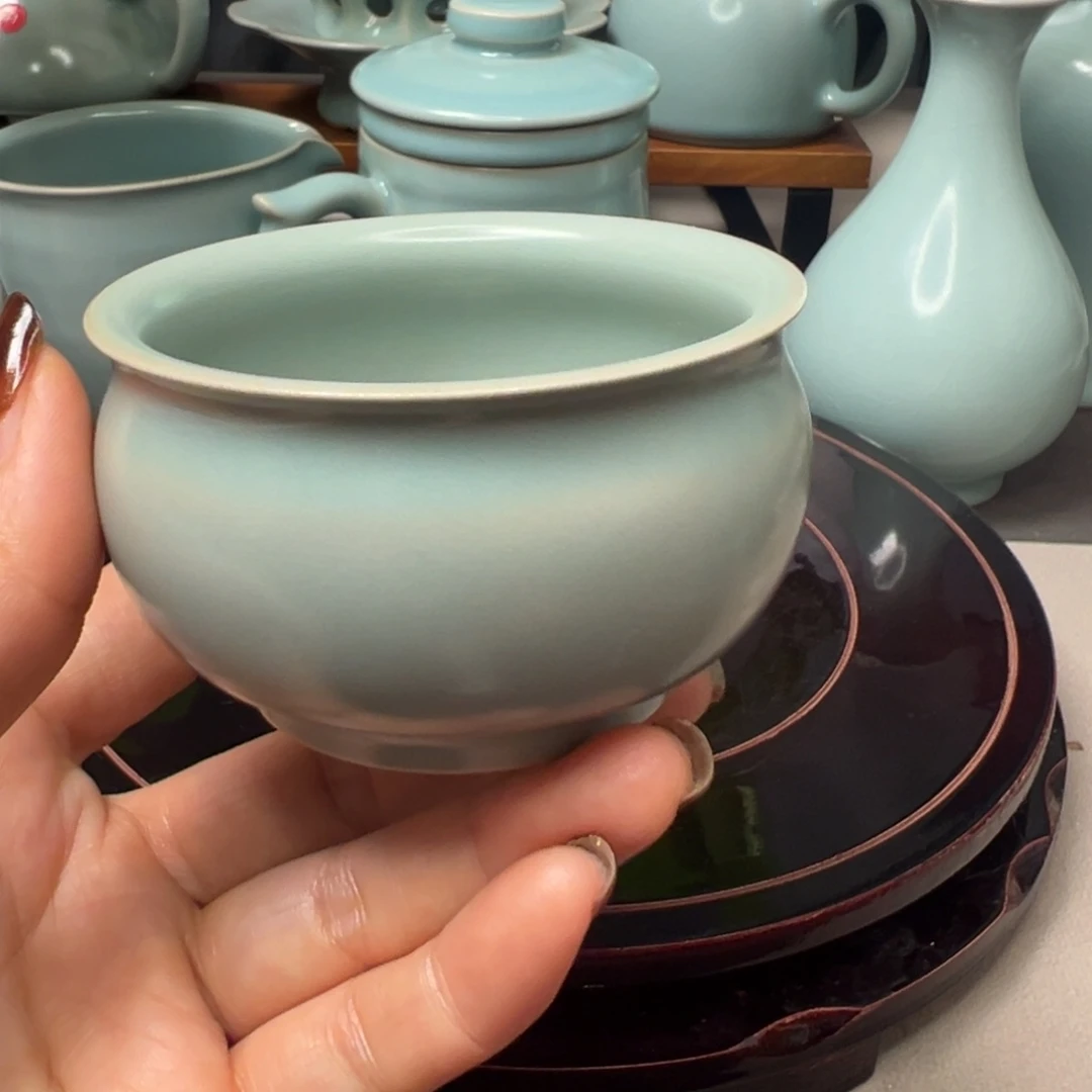 陶汝州市原产地原矿釉汝瓷