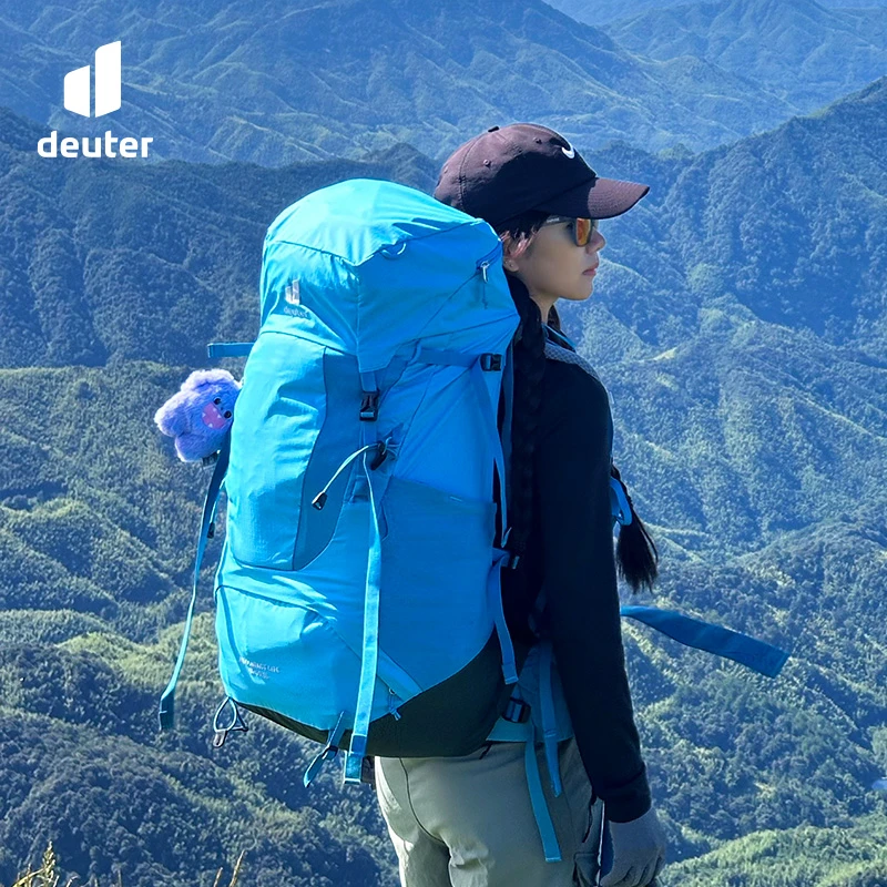 DEUTER/多特蓝精灵35-45L重装双肩包女户外运动双肩登山包推荐