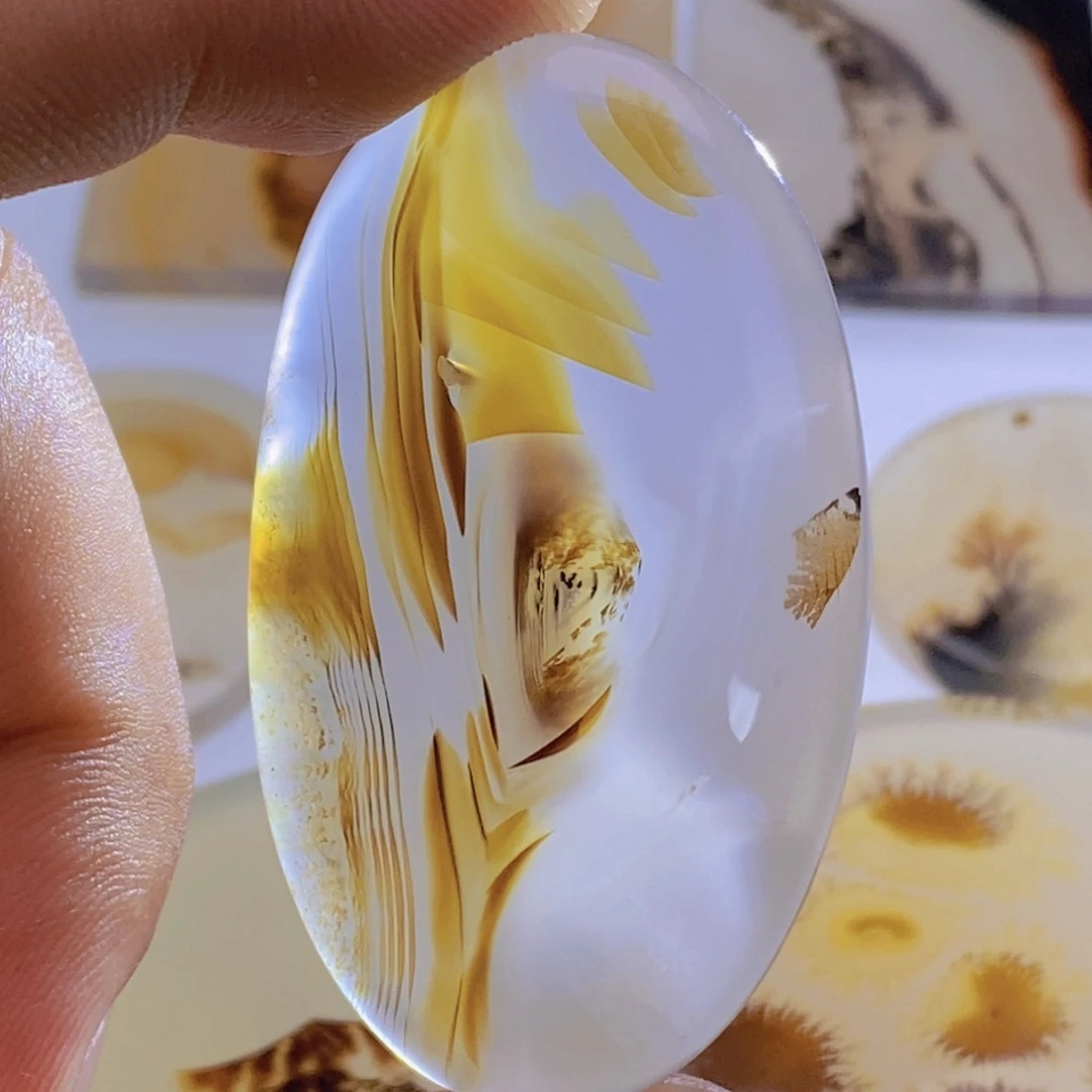 玛瑙/玉髓未镶嵌吊坠(不含链)920