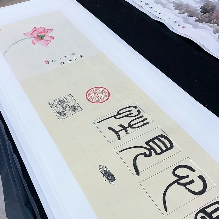 国画书画描金拓染金石传拓纯手写
