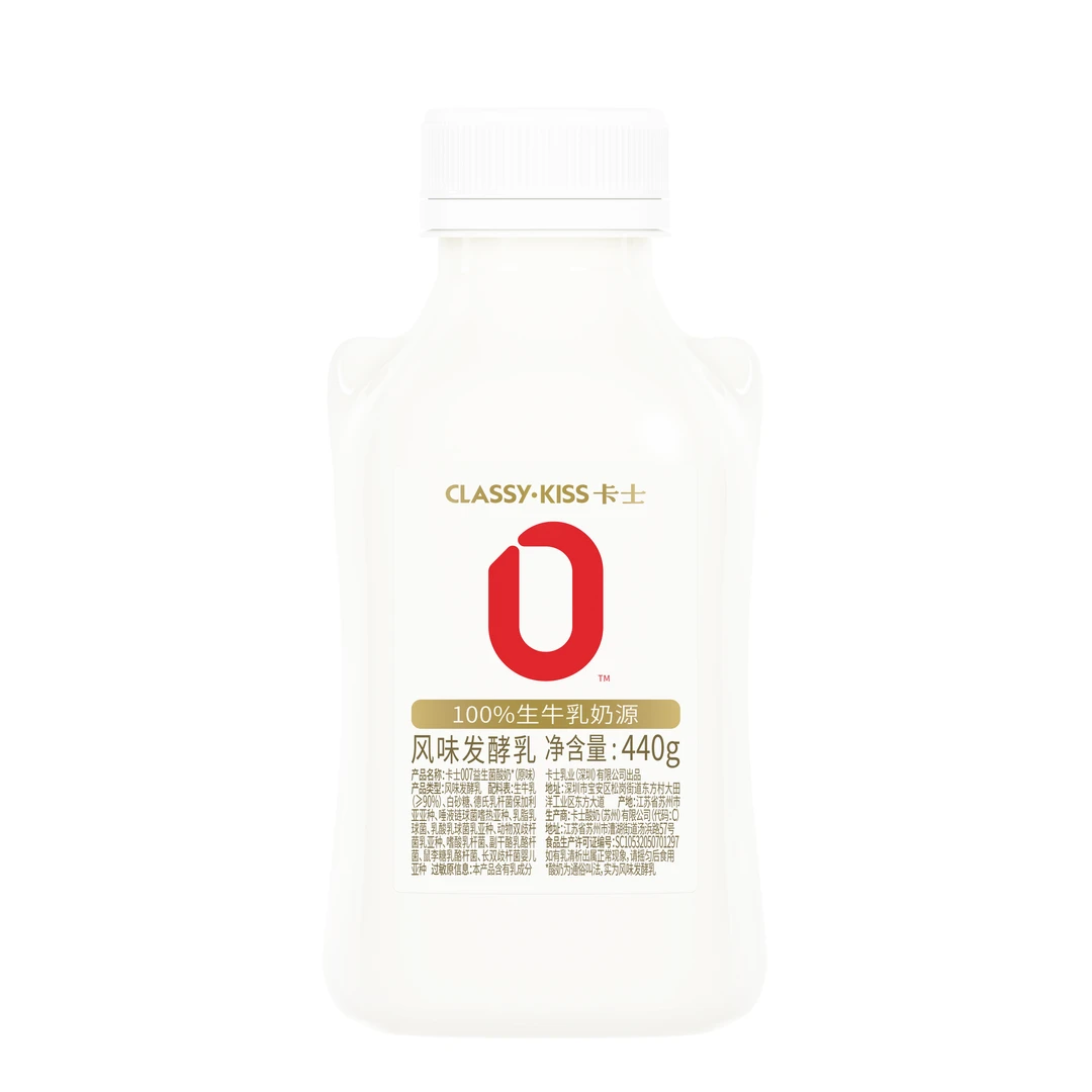 卡士007益生菌0添加风味发酵乳440g
