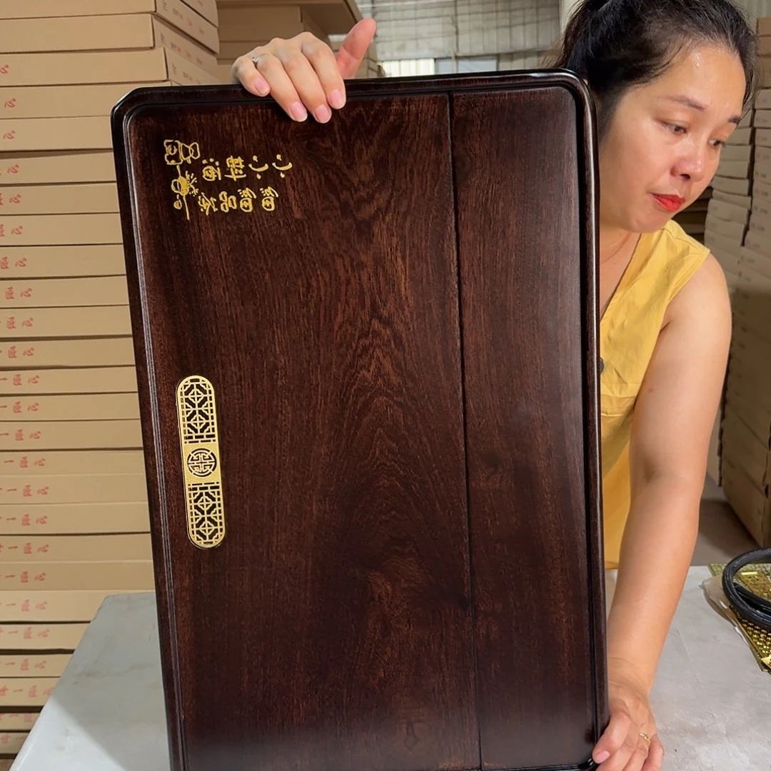 花梨木茶盘60*38尺寸