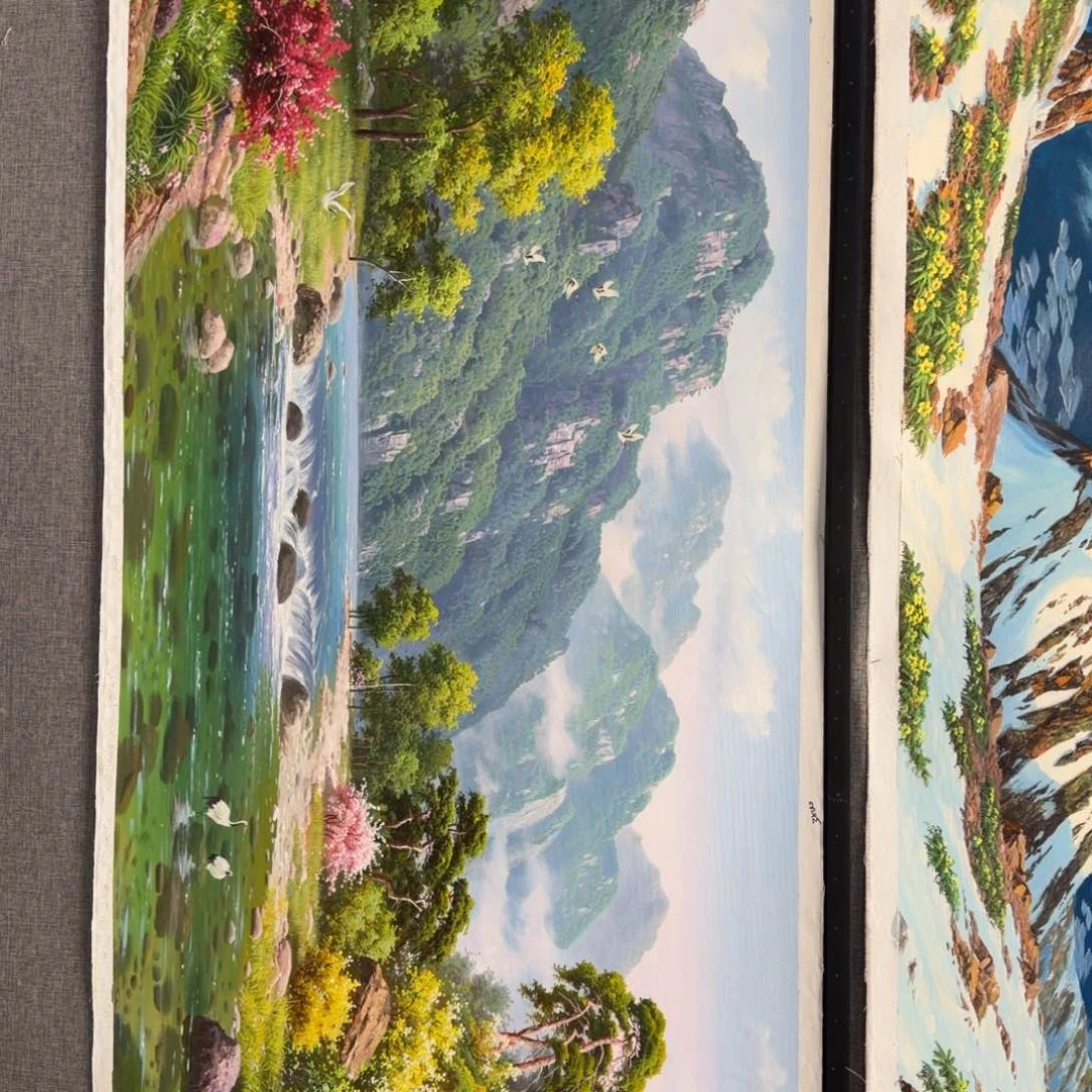 油画我的小伙伴都在