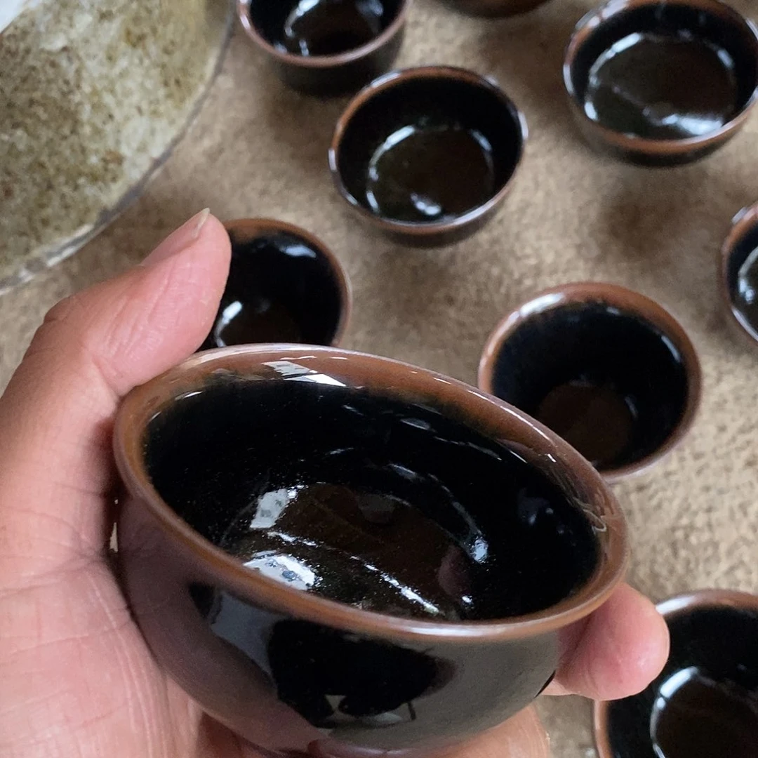 杯景德镇高温还原陶瓷