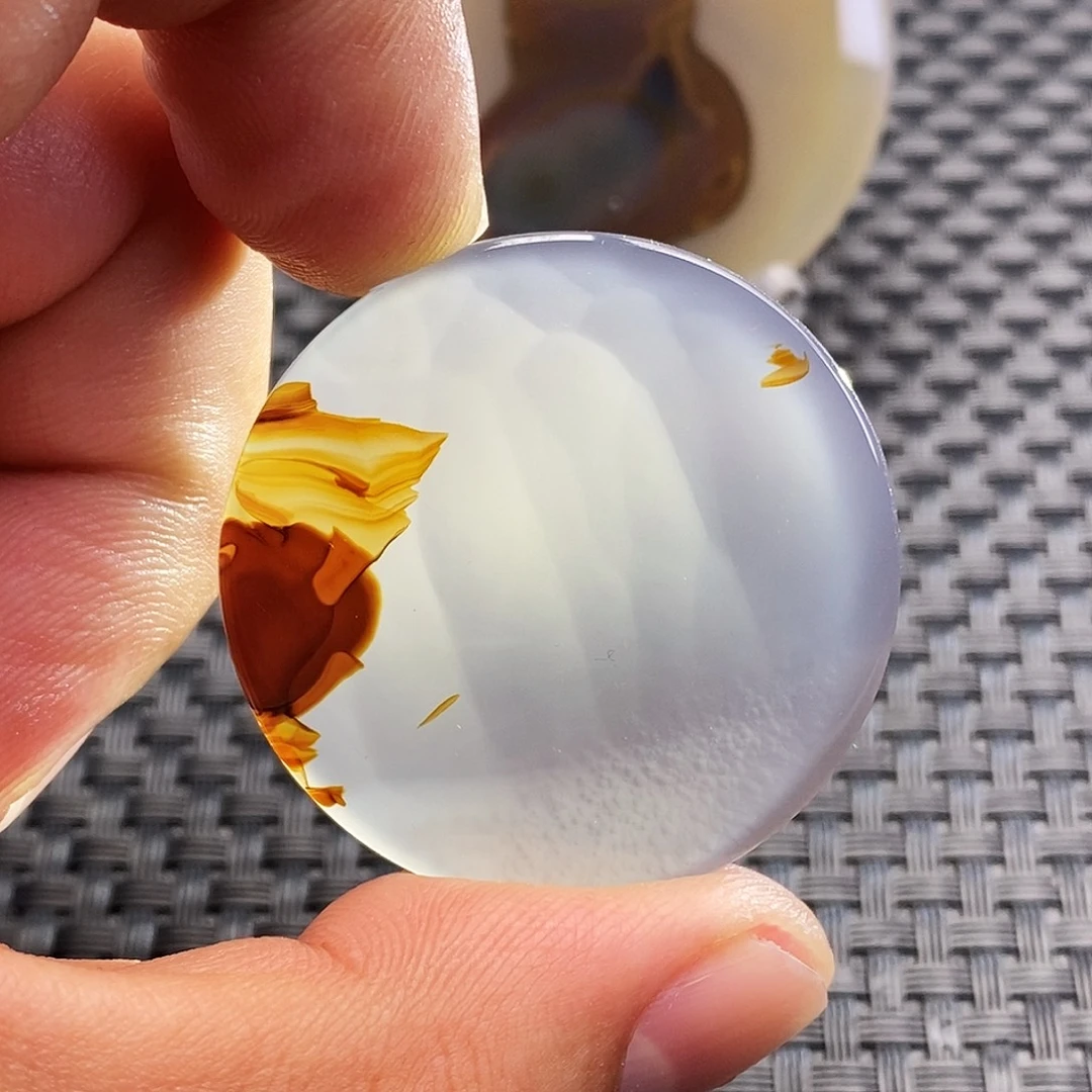 玛瑙/玉髓未镶嵌吊坠(不含链)71