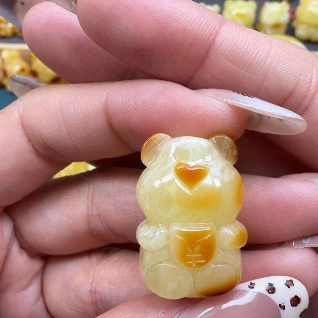 琥珀未镶嵌裸石蜜蜡