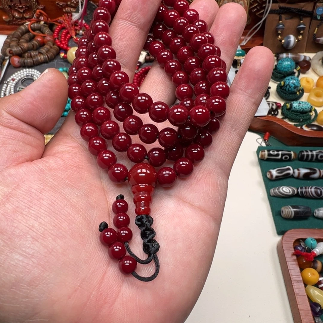 樱***雪琉璃成品亚青怀业珠