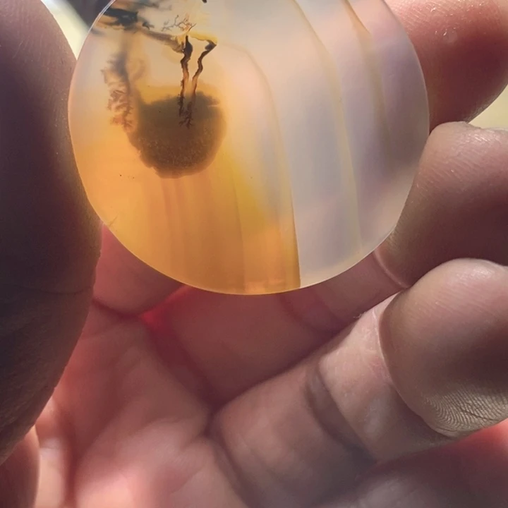 玛瑙/玉髓合金珠宝半成品