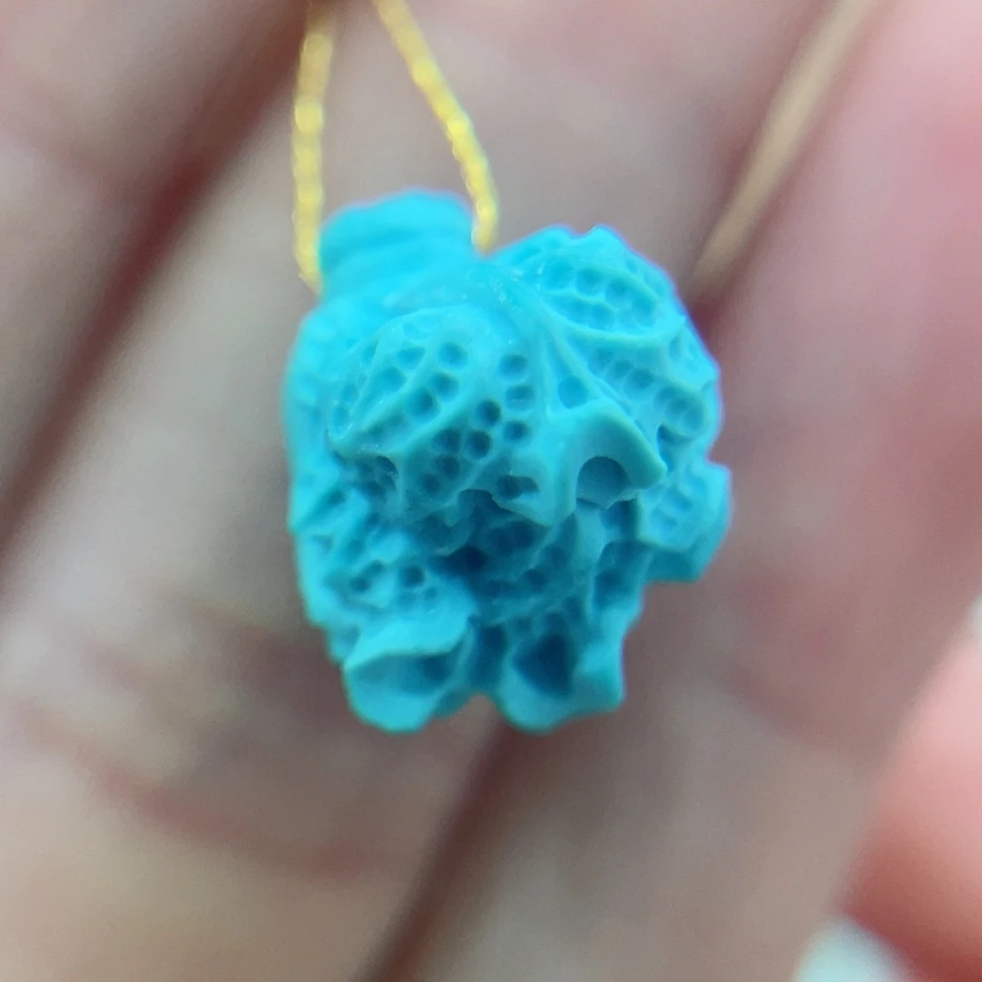 未镶嵌绿松石珠宝奇石