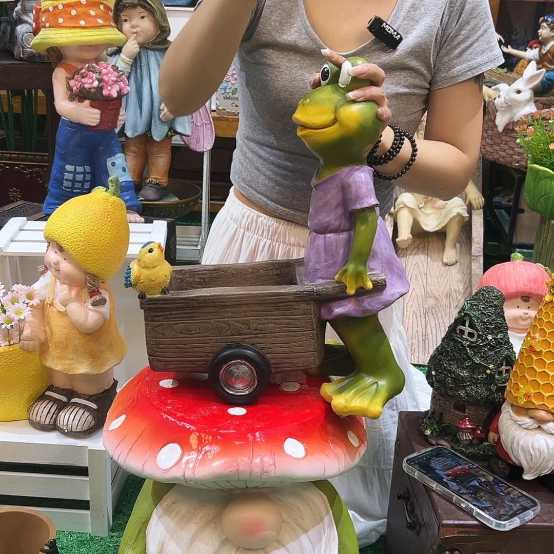 摆件花园摆件红红火火